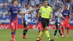 Griezmann, en el partido ante el Espanyol. 