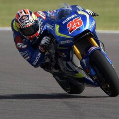 Maverick y Lorenzo golpean primero con Rossi tercero a 0.5