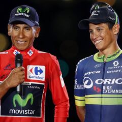 La prensa colombiana se rinde a Nairo y Chaves tras la Vuelta