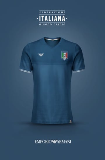 La Azzurra vestida por Armani