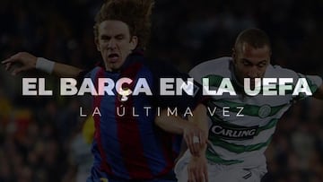 La última vez que el Barça pisó la UEFA: Ronaldinho, Xavi, Puyol, Luis Enrique y un golpe tremendo