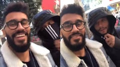 Así pasea Marcelo por la Gran Vía para no ser reconocido