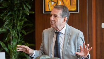 Abel Caballero durante una entrevista concedida a AS.