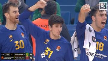 Resumen del Panathinaikos vs. Barcelona de Euroliga