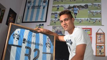 Lautaro Martínez es la nueva perla del fútbol argentino.