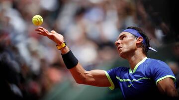 Rafa Nadal, durante el Roland Garros.