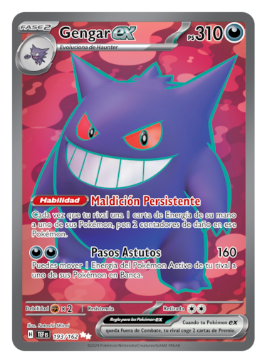 Vistazo exclusivo a tres nuevas cartas de la expansión Escarlata y Púrpura-Fuerzas Temporales de JCC Pokémon