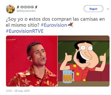 Los mejores memes de la gala de Eurovisión