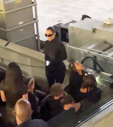 Kim Kardashian y sus cuatro hijos apoyan a Kanye West en el segundo evento de ‘DONDA’