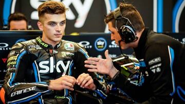 El italiano quiere dar el salto a MotoGP con una moto competitiva.