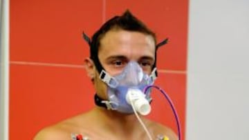 <b>PRUEBA SUPERADA. </b>Morán pasó sin problemas las pruebas físicas.