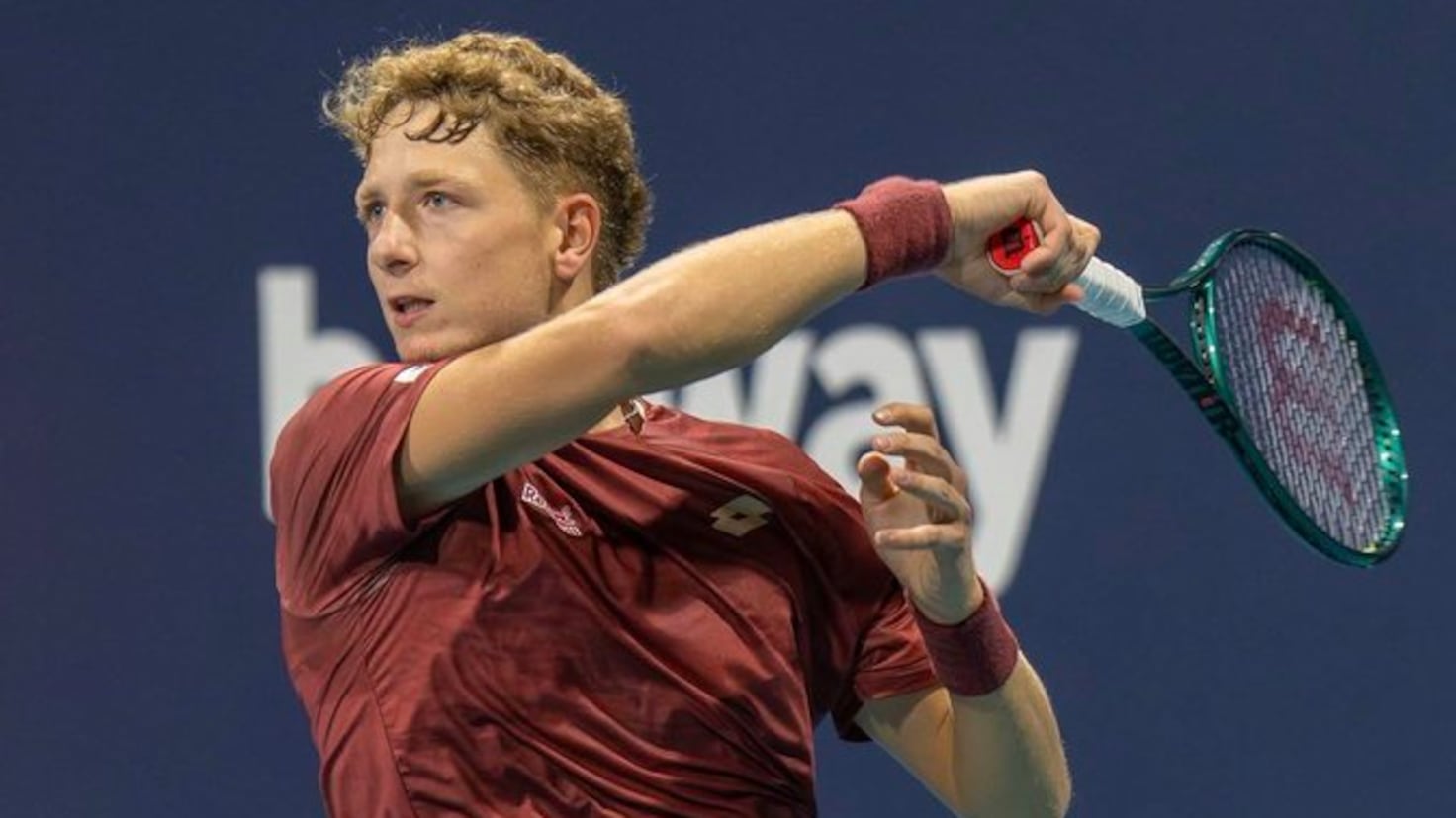 Martín Landaluce en acción