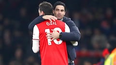 Mikel Arteta is restoring Arsenal's values, says Mesut Özil