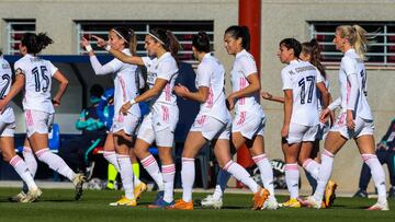 Jugadoras del Real Madrid.