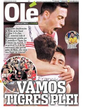 Portadas de la prensa deportiva