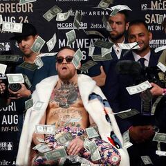 Mayweather-McGregor: 3 horas tarde y billetes al vuelo en NY