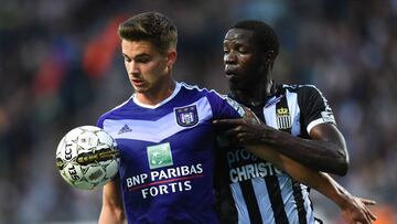 Dendoncker con el Anderlecht.