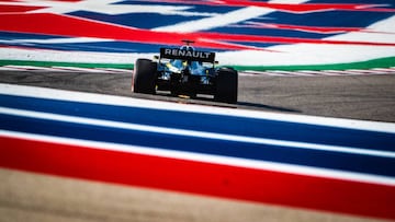 03 RICCIARDO Daniel (aus), Renault F1 Team RS19, action during the 2019 Formula One World Championship, United States of America Grand Prix from november 1 to 3 in Austin, Texas, USA - Photo Antonin Vincent / DPPI
 
 
 02/11/2019 ONLY FOR USE IN SPAIN