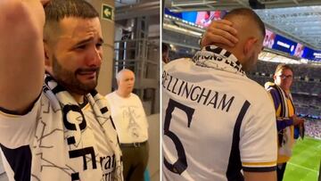 La viral reacción de un madridista que cruzó el Atlántico para ir por primera vez al Bernabéu