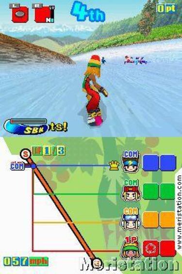 Nuevas imágenes de Snowboard Kids DS