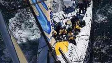 <B>CERCA DEL REINO UNIDO.</B> La embarcación española está ya cerca de tocar aguas británicas.