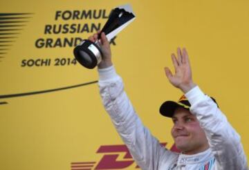 Valtteri Bottas consigue el tercer puesto en el GP de Rusia 