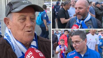 La afición, orgullosa: "Subir y jugarnos Europa ha sido demasiado"