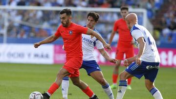 El Zaragoza se enfrentó esta pasada temporada por primera vez en su historia al Andorra, que se impuso en La Romareda por 0-2.