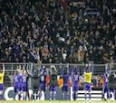 Cierre de una grada al Anderlecht por incidentes en la Champions