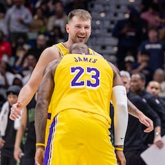 LeBron James sobre Luka Doncic: “Está mucho más cómodo”