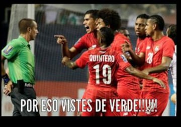 Gracias a un polémico penalti, México se metió a la Final de la Copa Oro a manos de Panamá, motivo por el cual la afición no perdonó con los Memes.