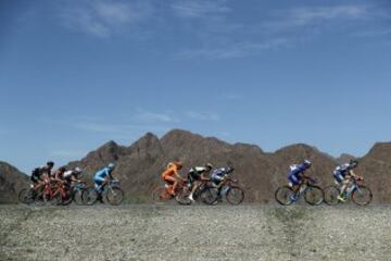 Primera etapa del Tour de Omán con final en Naseem Park