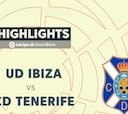 Resumen y goles del Ibiza vs. Tenerife de LaLiga SmartBank