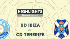 Resumen y goles del Ibiza vs. Tenerife de LaLiga SmartBank