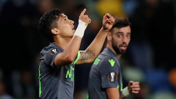 Fredy Montero marcó el primer tanto en el juego de Europa League ante Vorskla Poltava