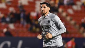 Diego Valdes of America during the game Atletico San Luis vs America, corresponding to Round 07 of the Torneo Clausura 2023 of the Liga BBVA MX, at Alfonso Lastras Stadium, on February 14, 2023.
<br><br>
Diego Valdes de America durante el partido Atletico San Luis vs America, Correspondiente a la Jornada 07 del Torneo Clausura 2023 de la Liga BBVA MX, en el Estadio Alfonso Lastras, el 14 de Febrero de 2023.