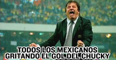A esto recurrió la afición para triunfo ante Alemania
