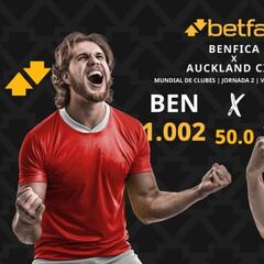 SL Benfica vs. Auckland City: horario, dónde ver, pronósticos y clasificación