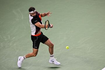 Bulgaria's Grigor Dimitrov managed his first ever win against Alcaraz.