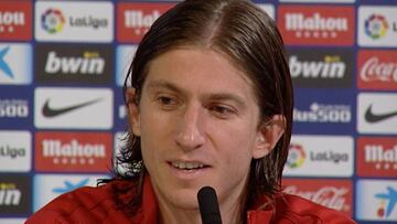 Filipe Luis: "¿Griezmann? Estamos seguros de que se queda"