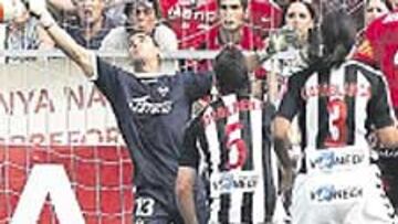 <b>IMPARABLES. </b>El Nàstic continúa en racha a domicilio.