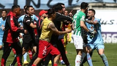 Ñublense termina a los golpes