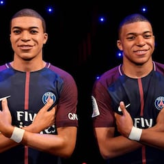 Mbappé ya tiene su figura de cera y es clavado a él