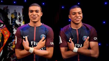 Mbappé ya tiene su muñeco de cera en París.