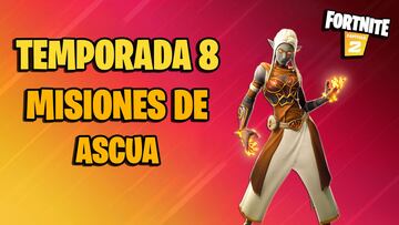 Misiones de Ascua en Fortnite Temporada 8; c&oacute;mo completarlas y sus recompensas