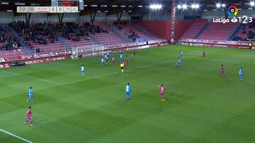 Resumen y goles del Numancia vs Málaga de la Liga Santander