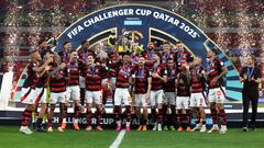 Jorge Carrascal, campeón con Flamengo de la Copa Challenger de la FIFA