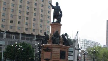 Estatua a Colón será reubicada y pondrán un monumento dedicado a la mujer indígena