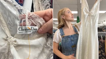 Una mujer compra un vestido Dior por menos de 10 d¨®lares y alucina con lo que se encuentra: ¡°Era perfecta para m¨ª¡±