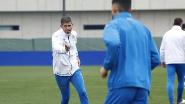 Antonio Hidalgo analizó el partido ante el Zaragoza.